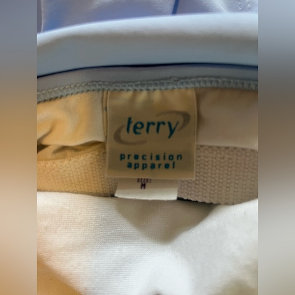 Presta Tank by Terry Precision Cycling Apparel Back Pockets Light Blue Medium - Picture 4 of 9